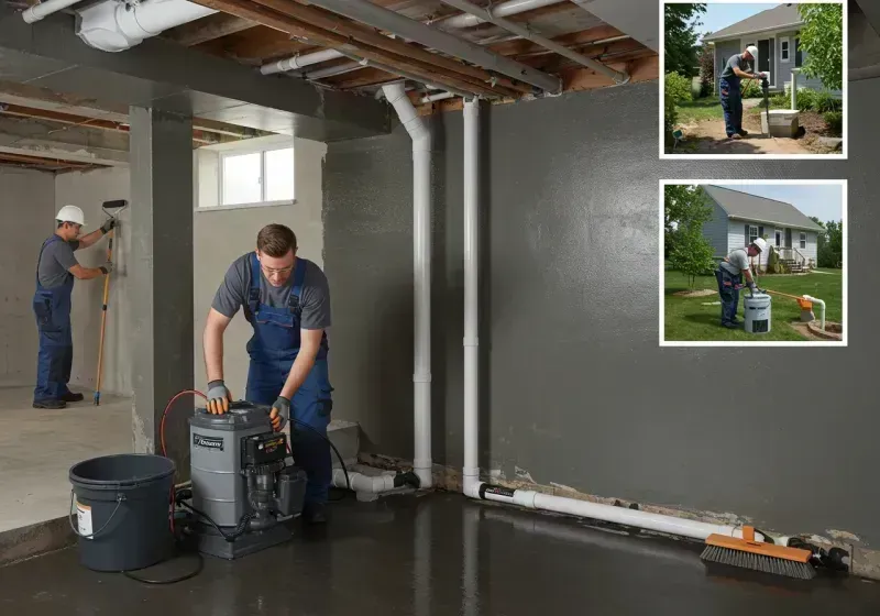 Basement Waterproofing and Flood Prevention process in Warrenton, OR